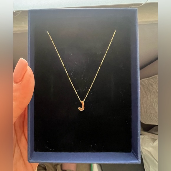 Initial “J” Necklace - Picture 3 of 5